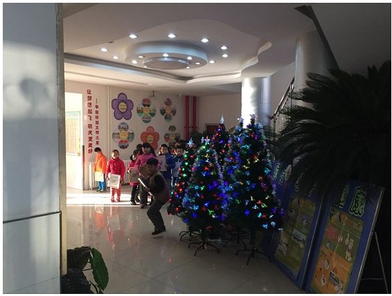 牵手六一小学 九华互联打造校园跨年盛宴