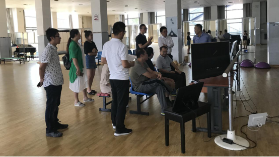 北京体育大学领导专家参与奥运线上选才系统验收