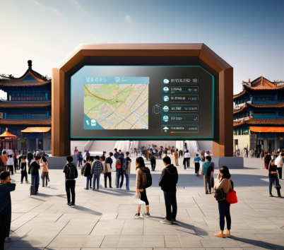 智能科技赋能旅游体验：广角信息发布系统引领景区新潮流