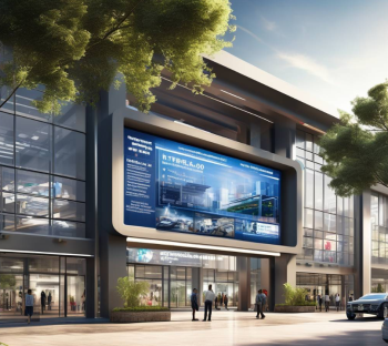 广角信息发布系统在园区应用的探索与实践