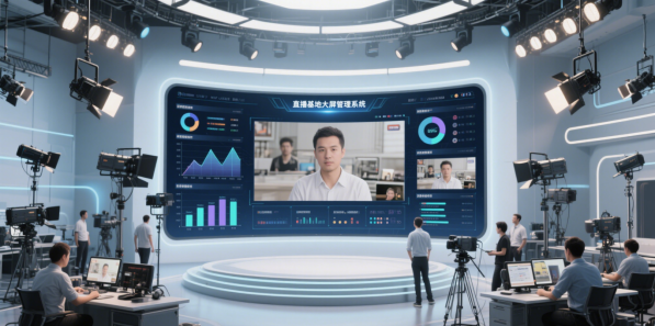直播基地大屏管理利器：广角智能播控系统，一“统”天下