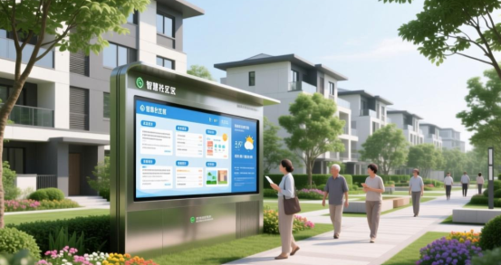广角信息发布系统：打造智慧社区的信息桥梁与活力引擎
